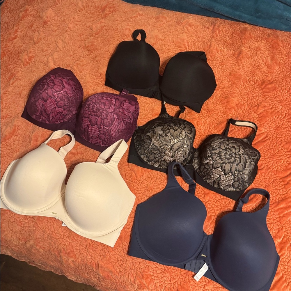 NEW Lot of 5 Cacique Lane Bryant 42H Bras including Modern Luxe